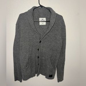 men’s Hollister knit cardigan size xs